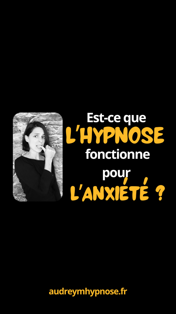 Est-ce que l’hypnose fonctionne sur l’anxiété? Audrey Massiot spécialiste en gestion des émotions